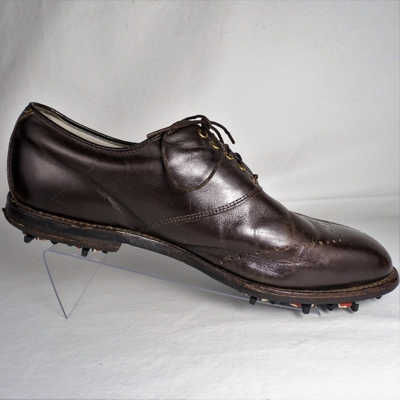 Rare FootJoy Pebbled Leather USA Golf Shoes 10B main image 5
